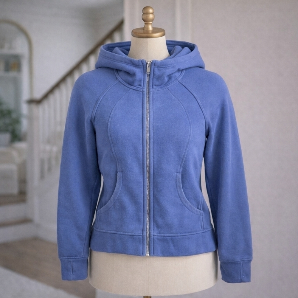 Lululemon Scuba Hoodie PeriWinkle Sz 8